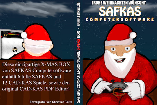 Covergrafik zur SAFKAS X-MAS Box 2011